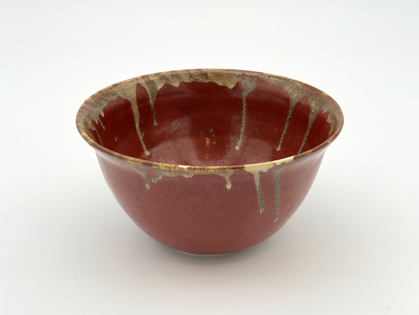 Large Soup Bowl — Rusty Red (8")