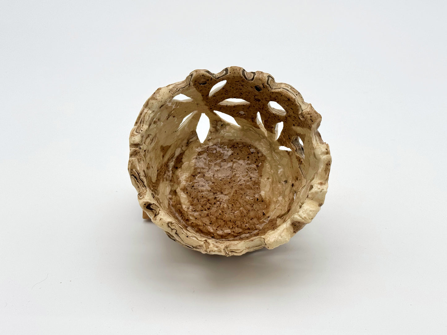 Snack Bowl — Mixed Clay (5")