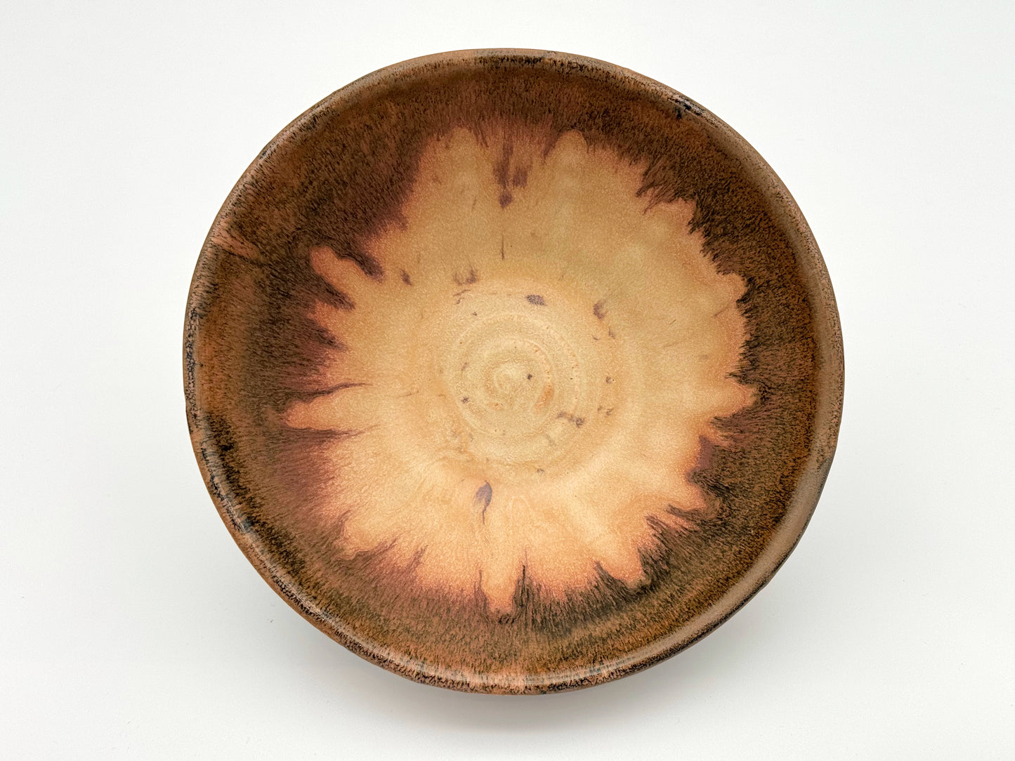 Serving Bowl — Black Wheat (9")