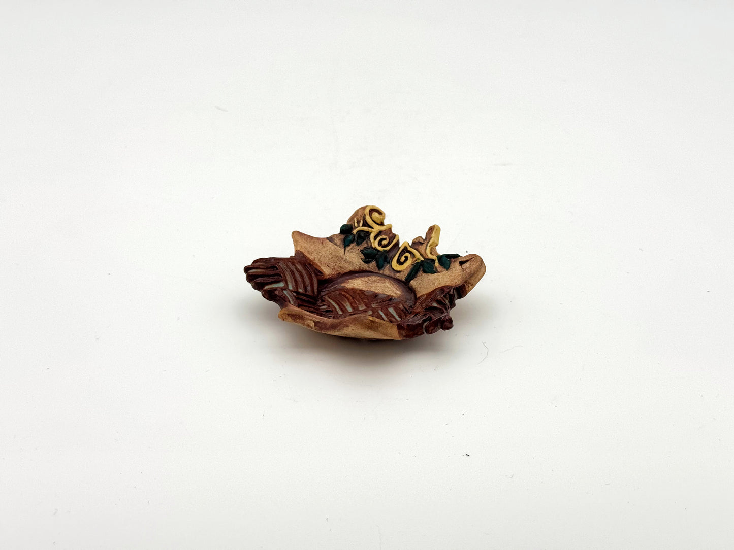 Dish — Leather Weave (3")