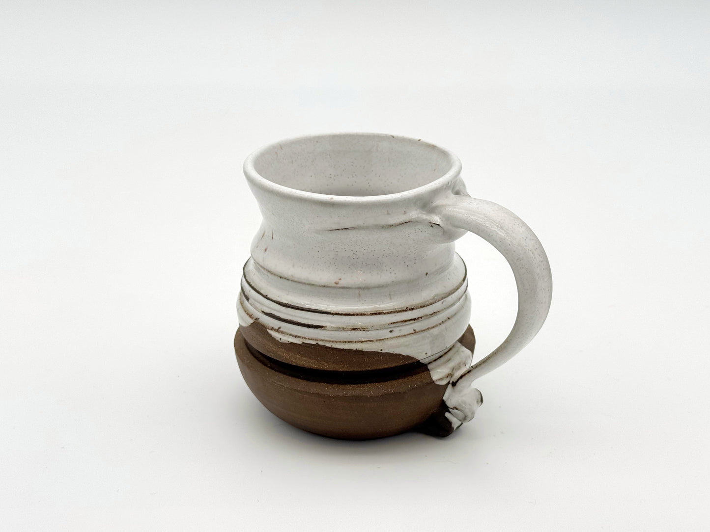 Mug — Dark Natural & White (12oz)