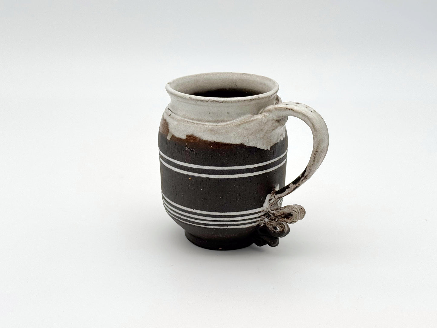 Mug — Dark Natural & White (16oz)