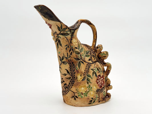 Pitcher — Leather Floral (Liter)