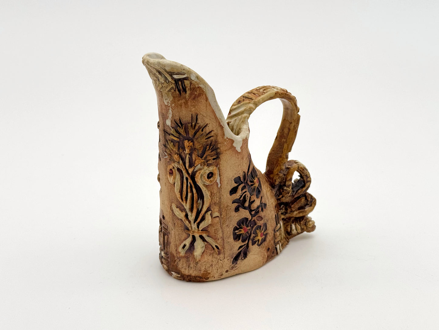 Pitcher — Leather Flowers (Cup)