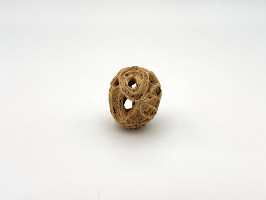 Oblong Ball — Speckled Sand (3")