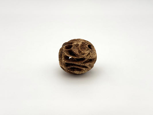 Oblong Ball — Speckled Dirt (3")