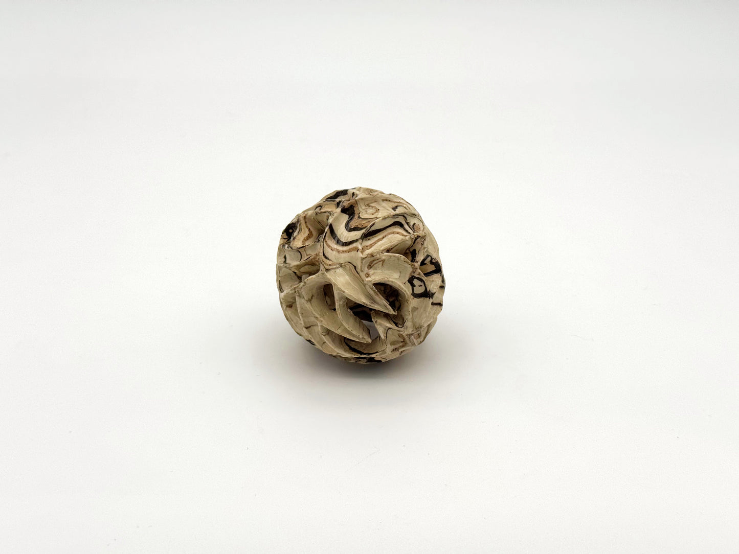 Luminary Ball — Mixed Clay (3")