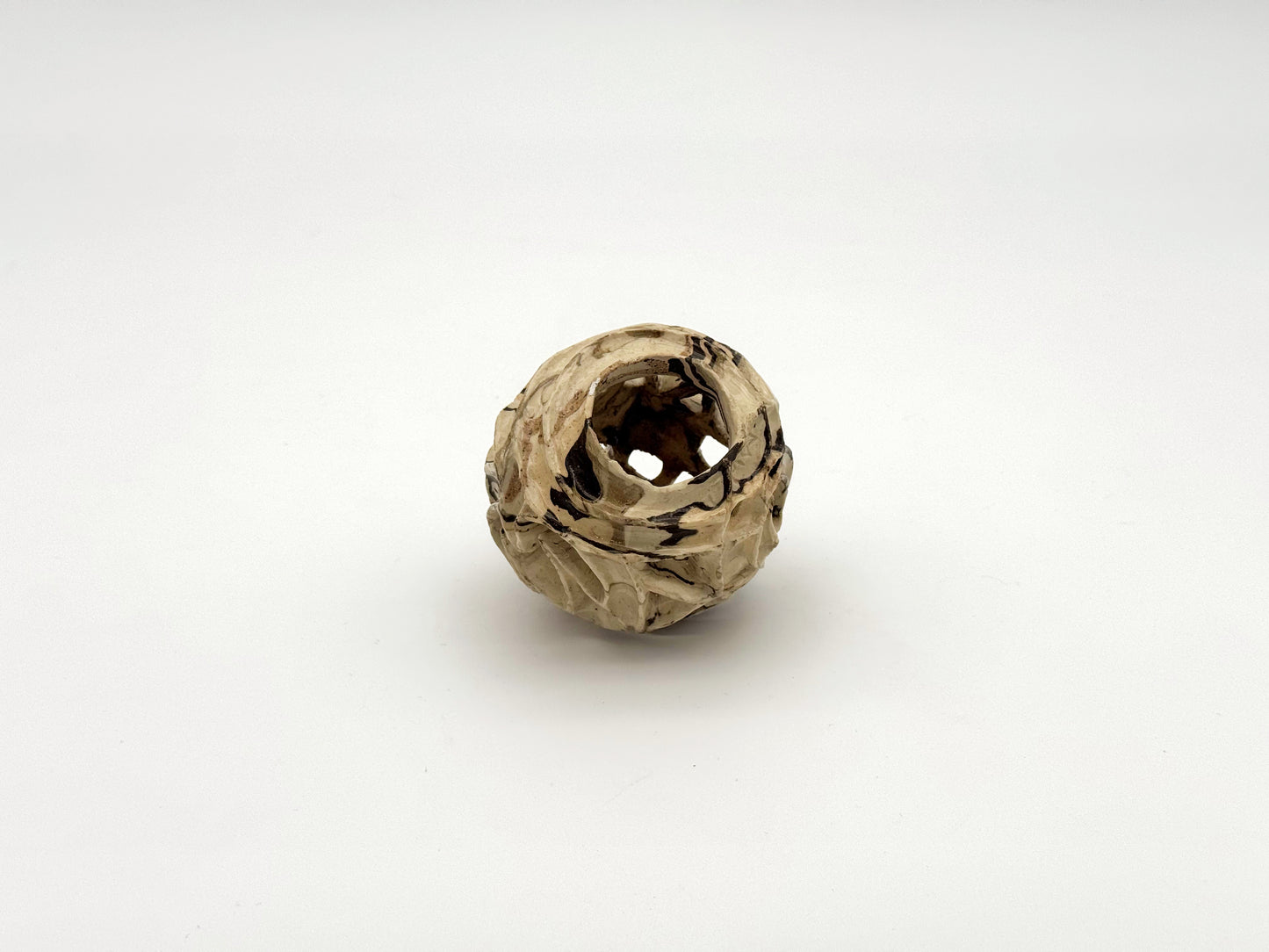 Luminary Ball — Mixed Clay (3")