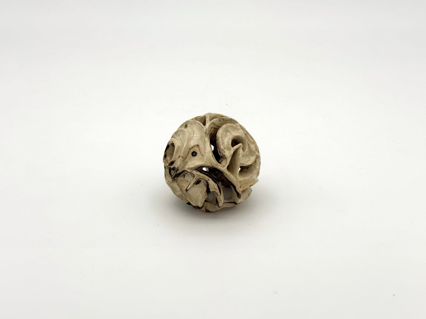 Luminary Ball — Mixed Clay (3")