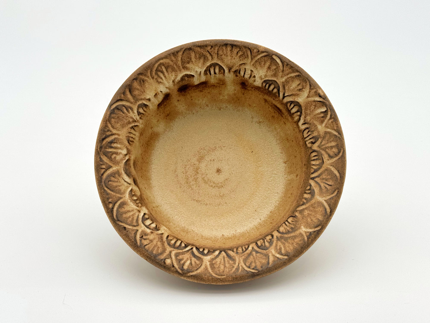 Rimmed Snack Bowl — Wheat (5")