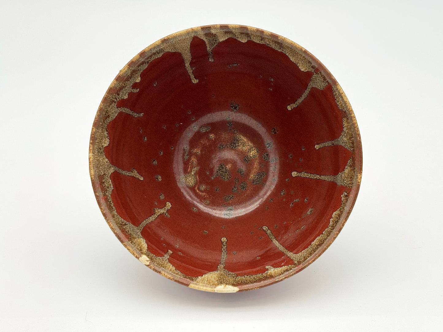 Large Soup Bowl — Rusty Red (8")