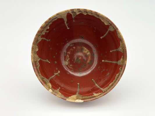 Large Soup Bowl — Rusty Red (8")