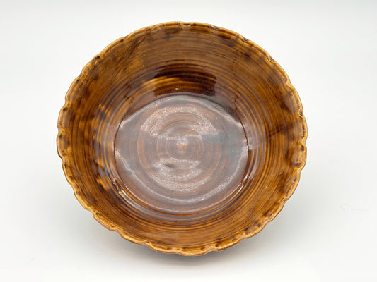 Serving Bowl — Amber (12")