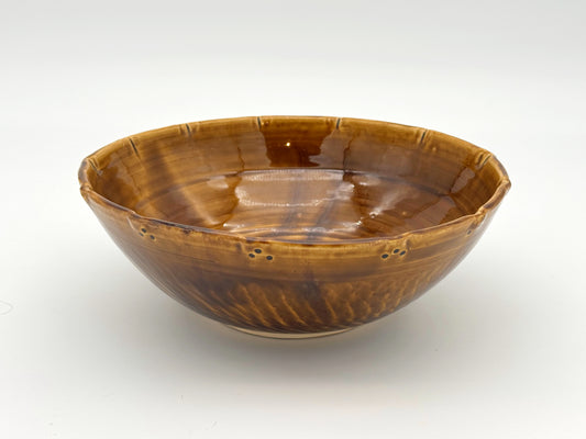 Serving Bowl — Amber (10")