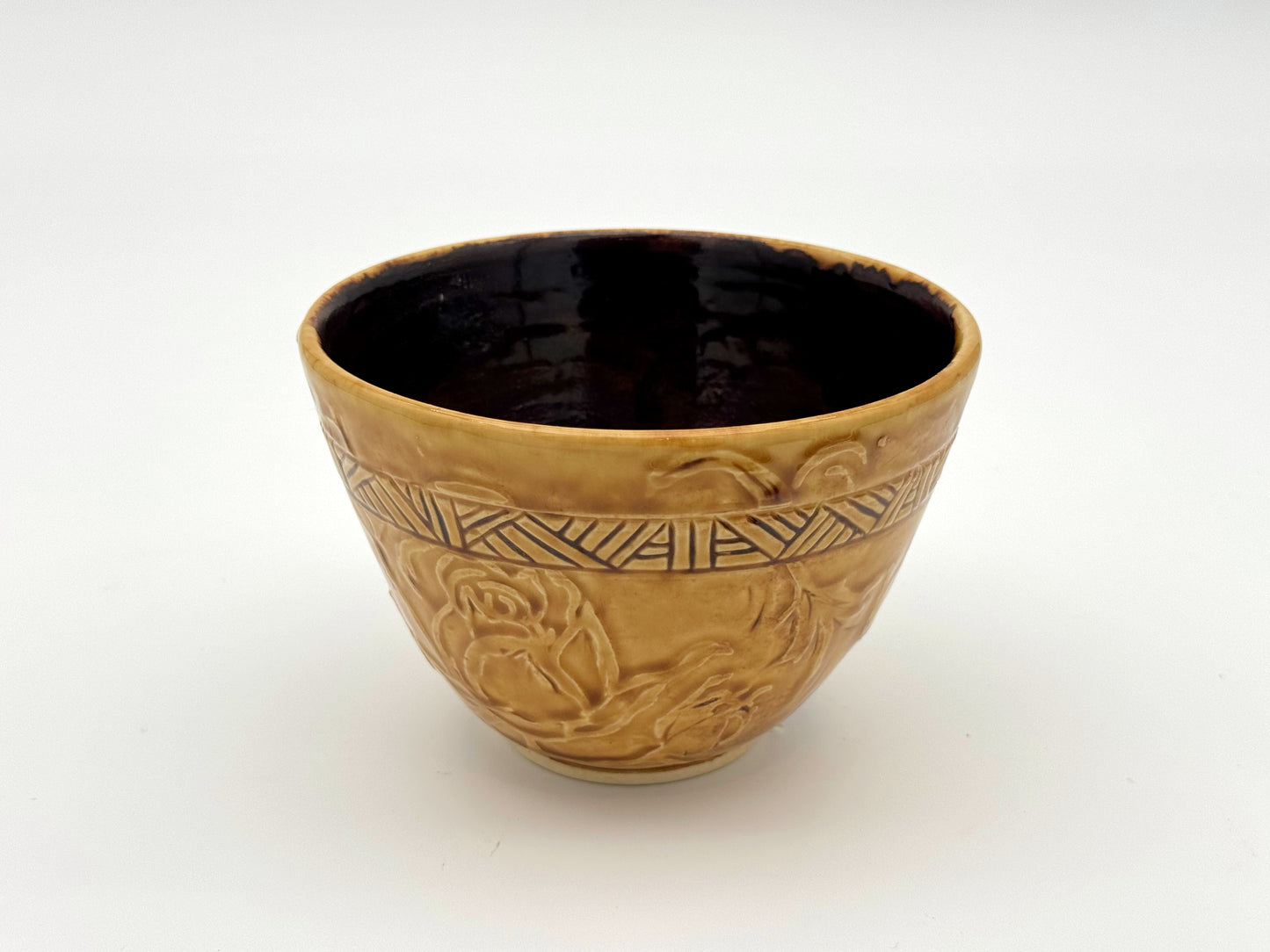 Snack Bowl — Amber (6")