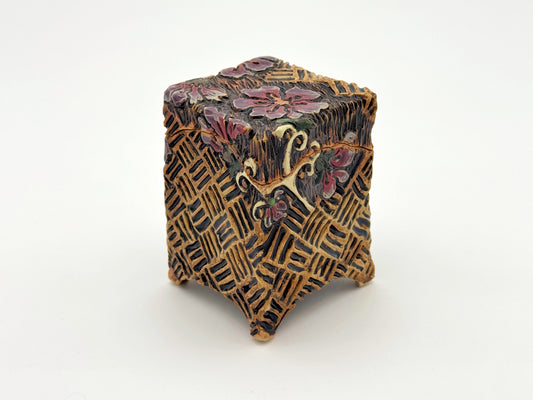 Box — Amber Flowers (Small)