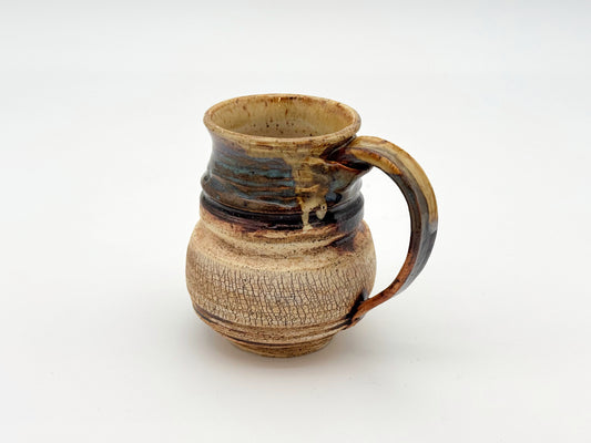 Mug — Natural Crackle, Coastal & Cream (12oz)