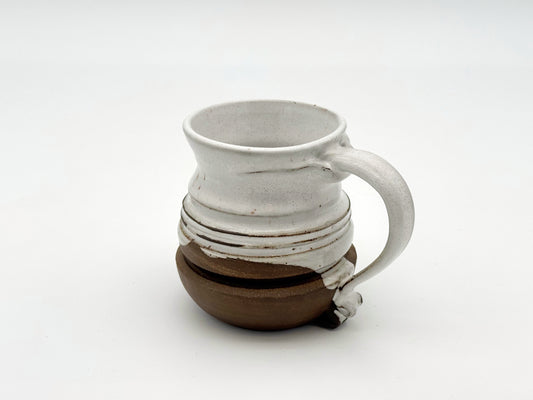 Mug — Dark Natural & White (12oz)